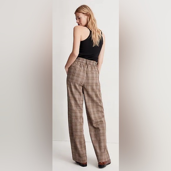 New Madewell The Neale Straight-Leg Pant in Ghent Plaid - Picture 4 of 7